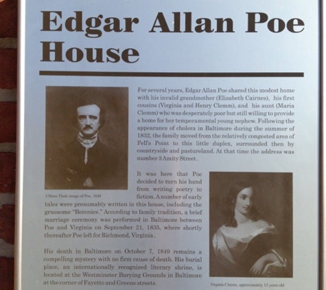 Edgar Allan Poe House and Museum - Baltimore, MD