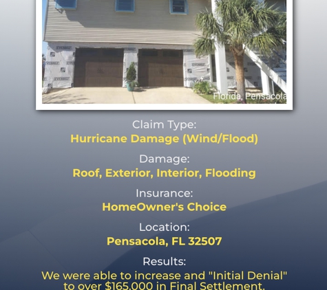 The HomeOwner's Advocate - Expert Public Adjusters - Pensacola, FL