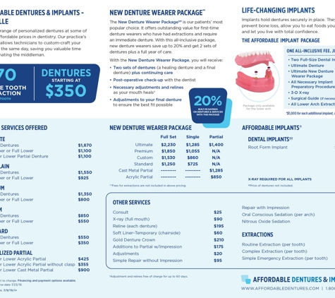 Affordable Dentures & Implants - Knoxville, TN