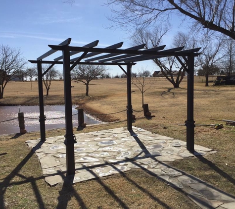 Above all construction and landscape - Agra, OK