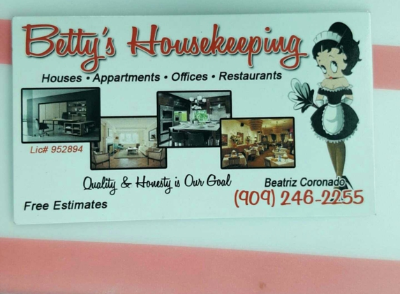 Betty's Housekeeping - San Bernardino, CA