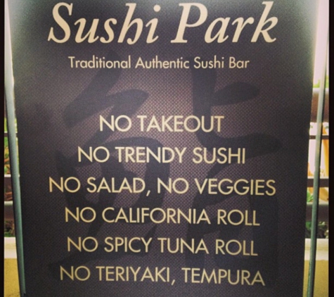 Sushi Park - West Hollywood, CA