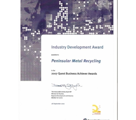 Peninsula & Bay Scrap Metal Recycling - Clontarf, QLD