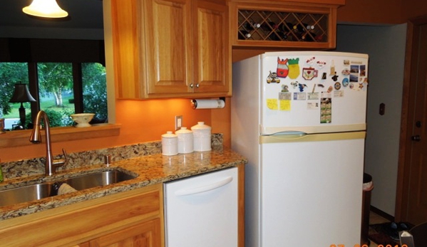 Kitchen Solvers - Milwaukee, WI. Kitchen Transformation completed with cabinet refacing