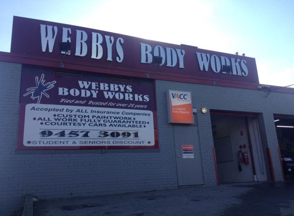 Webbys Body Works - Heidelberg West, VIC