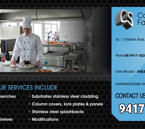 Coolsteel Fabrication - Cockburn Central, WA. Your Work Will Be Done In An Efficient And Reliable Manner