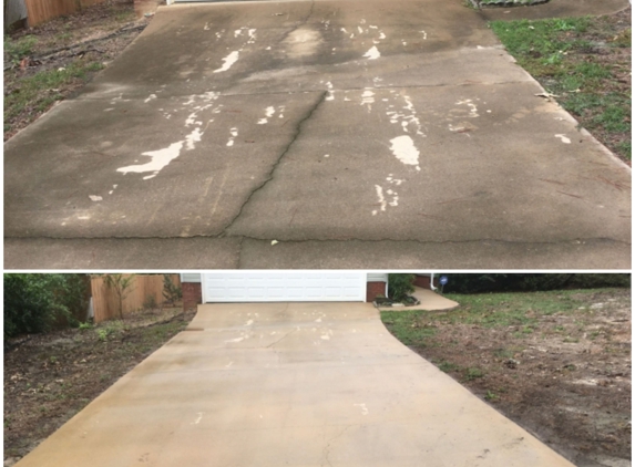 CLIFTON'S WINDOW WASHING AND MORE - Raleigh, NC. Driveway pressure wash