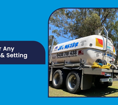 JBs Water - Cedar Grove, QLD. Water For Any Business & Setting