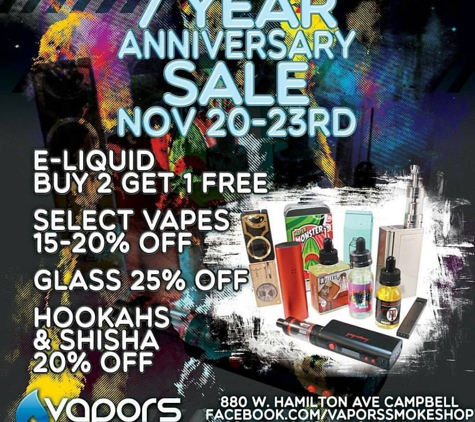 Vapors Smoke Shop - Campbell, CA