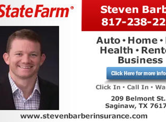 Steven Barber - State Farm Insurance Agent - Saginaw, TX