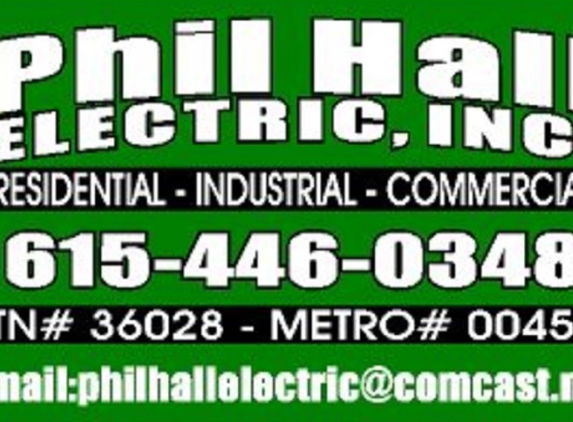 Phil Hall Electric Inc - Dickson, TN