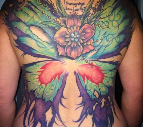 Painted Lady Tattoo - Higginsville, MO