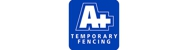 A Plus Temporary Fencing Logo