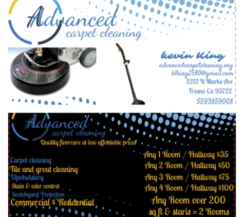 Advanced carpet cleaning - Fresno, CA