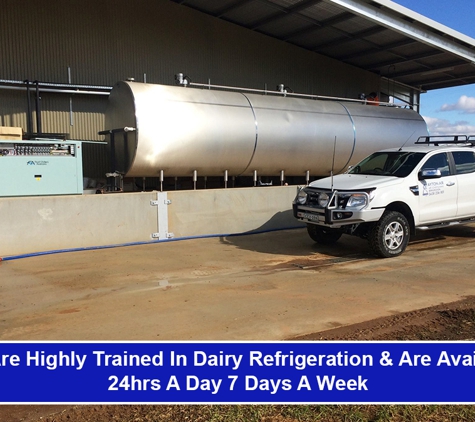 Ayton Air - East Albury, NSW. We Are Highly Trained In Dairy Refrigeration & Are Available 24hrs A Day 7 Days A Week