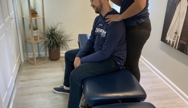 Seven Bridges Chiropractic - Jacksonville, FL. Active myofascial release being performed on a patient