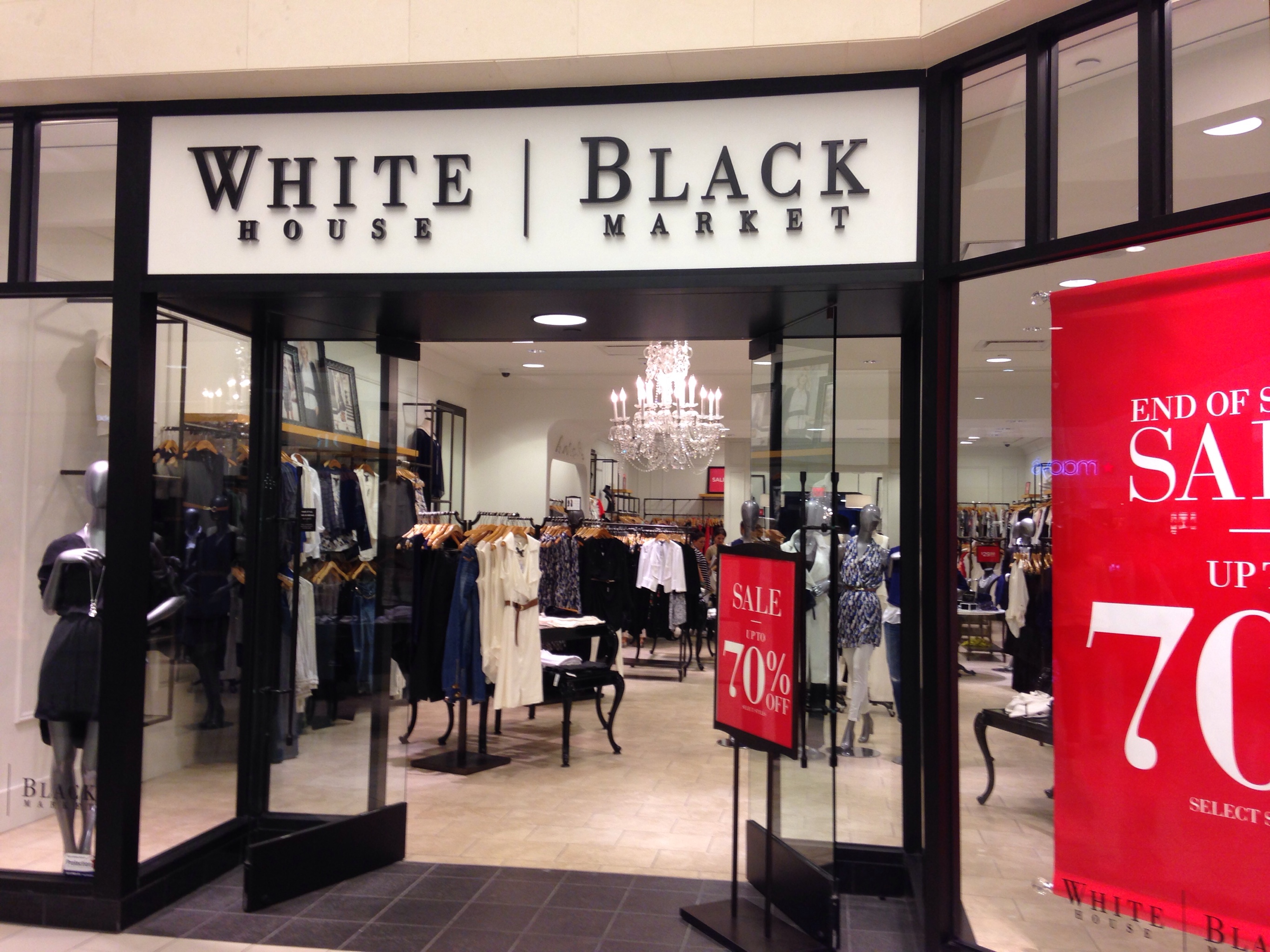 white house black market clothing store