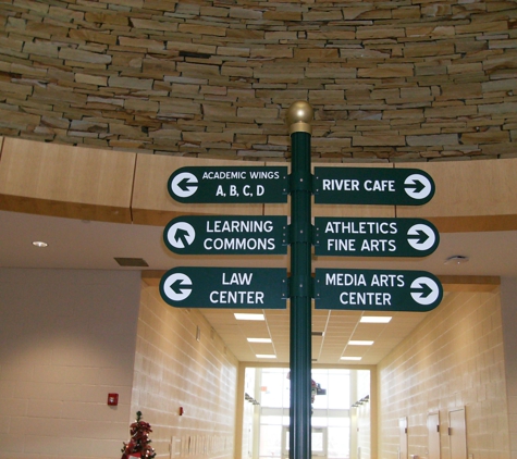 Signarama - Irmo, SC. River Bluff High School wayfinding by Signarama Columbia