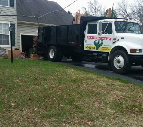 Bulk Trash Clean Up LLC. - Pikesville, MD. Work Truck #1