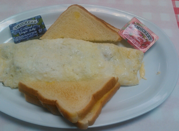 Corner Cafe - Centralia, IL. Great omelettes