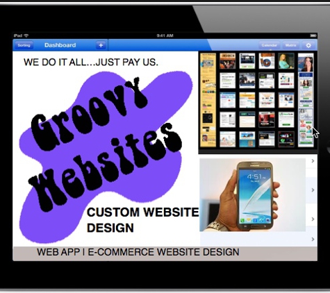 Groovy Custom E-Commerce & Mobile Landing Page Design Dallas Fort Worth - Carrollton, TX