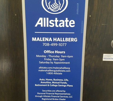 Allstate Insurance: Malena Hallberg - Oak Lawn, IL