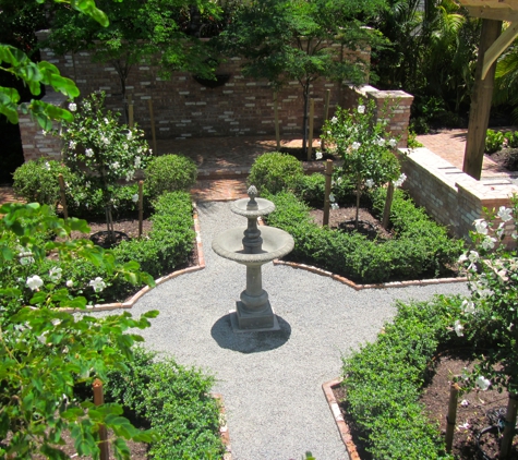 Waterfalls Fountains & Gardens Inc. - Lauderdale By The Sea, FL. Courtyard garden South Florida landscape design