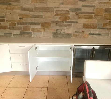 Precision Pipes - Castle Hill, NSW. Before the outdoor sink and tap was installed
