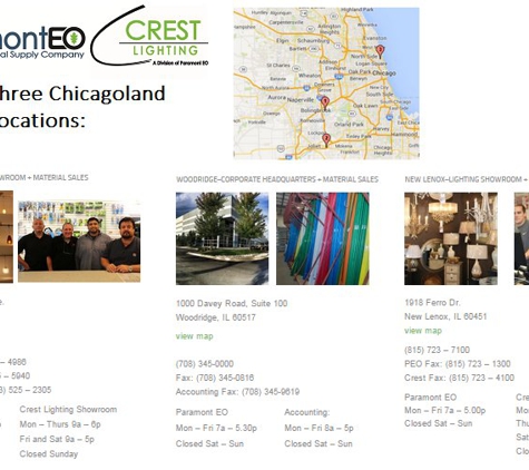 Paramont EO & Crest Lighting - Chicago, IL