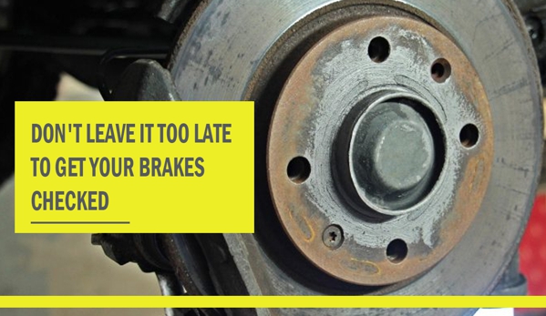 S & J Automotive Repairs - Wangara, WA. Don't leave it too late to get your brakes checked.