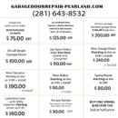 Garage Door Repair Pearland - Garage Doors & Openers