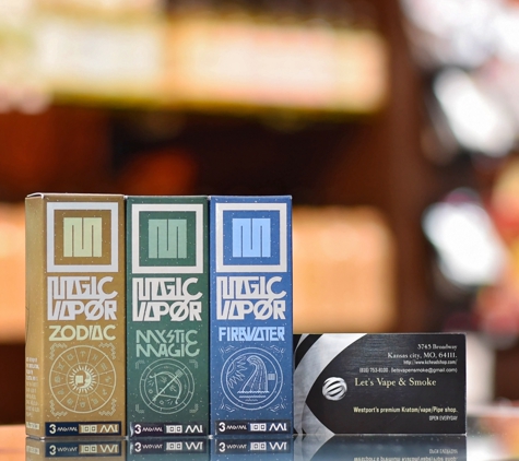 Let's Vape & Smoke Shop KC - Kansas City, MO. Magic Vapor flavors are a perfect balance of both richness and complexity that produce a full bodied, delicious, and unique taste. 

