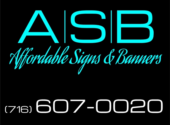 Affordable Signs and Banners - Lakewood, NY