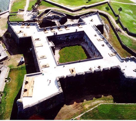 Castillo de San Marcos - U.S. Government National Park - Saint Augustine, FL