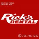 Rick's Rental Equipment - Contractors Equipment Rental