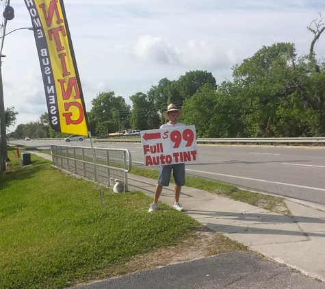 Quality Window Tinting - South Daytona, FL. Me volunteering my time