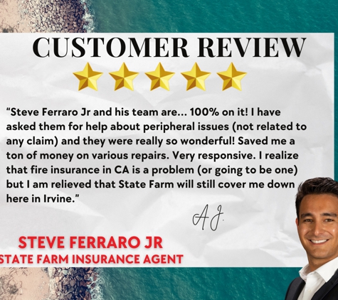 Steve Ferraro Jr - State Farm Insurance Agent - Newport Beach, CA