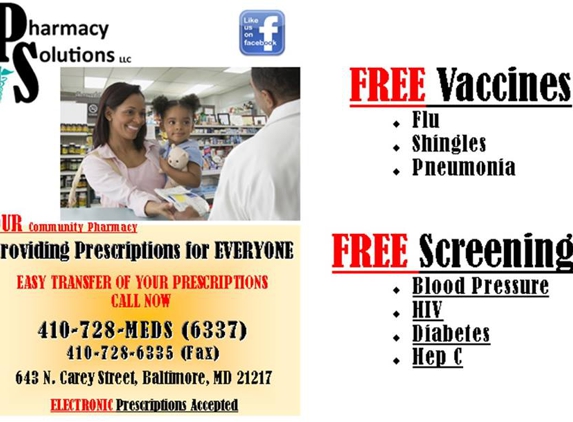 Pharmacy Solutions - Baltimore, MD