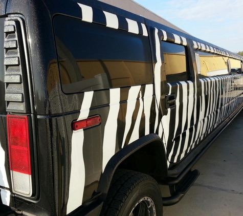 Price 4 Limo & Party Bus, Charter Bus. zebra pink hummer limo