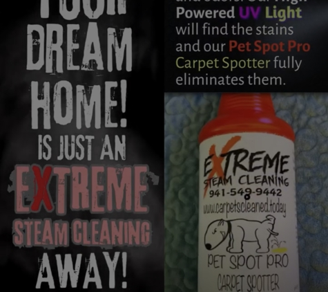 Extreme Steam Cleaning Services - Palmetto, FL. Pet lovers