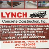 Lynch Concrete Construction gallery