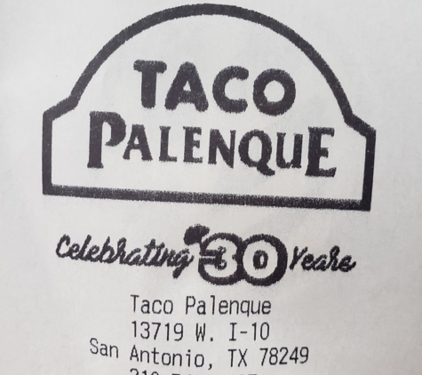Taco Palenque - San Antonio, TX