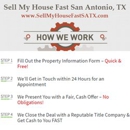 Sell My House Fast San Antonio TX - Real Estate Agents