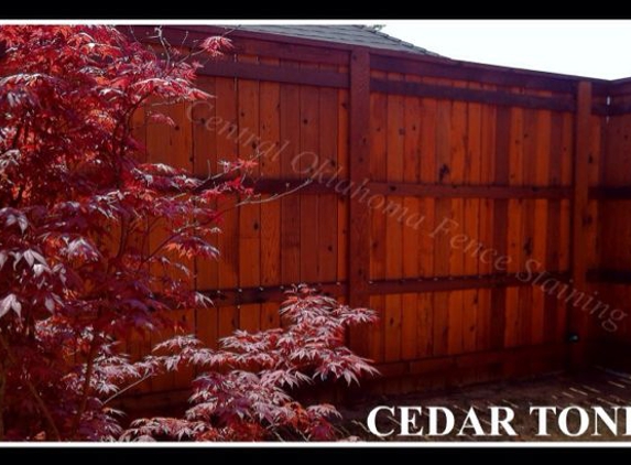 Central Oklahoma Fence Staining