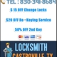 Locksmith Castroville TX