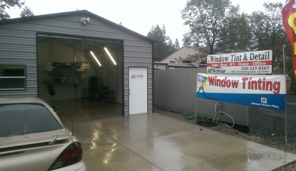 Gee's Window Tinting & Detail - Paradise, CA. Next to Ron's Wheel & Brake