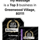 Ivy Massage - Massage Services