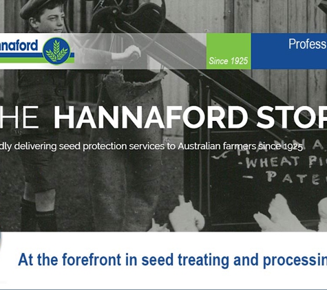 Damian & Sidony Kelly - Berrigan, NSW. Mr Alf Hannaford was an outstanding agricultural pioneer. Read about our history.