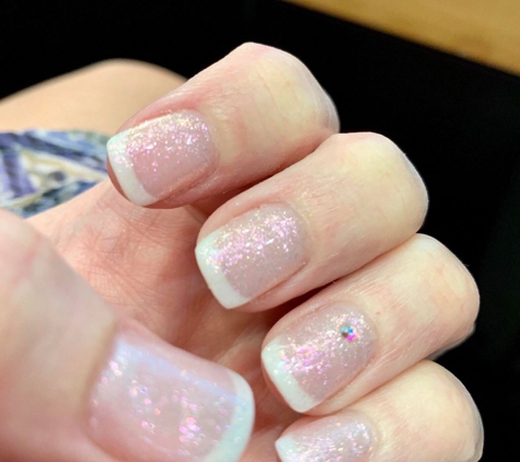 Des Peres Nail Spa - Saint Louis, MO. glitter french