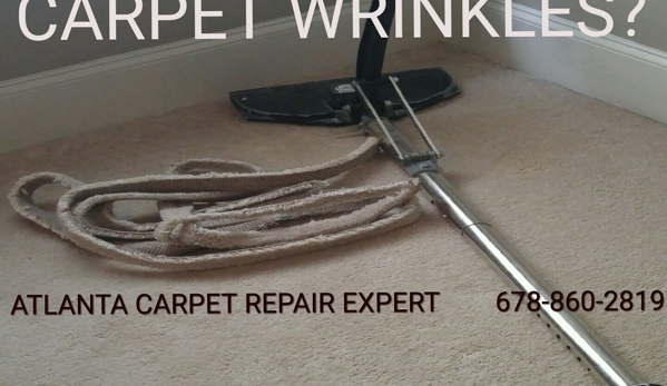 Atlanta Carpet Repair Expert - Atlanta, GA. When you hire me to do your repairs, you’re hiring a carpet expert who takes pride in his work and will not take short cuts.